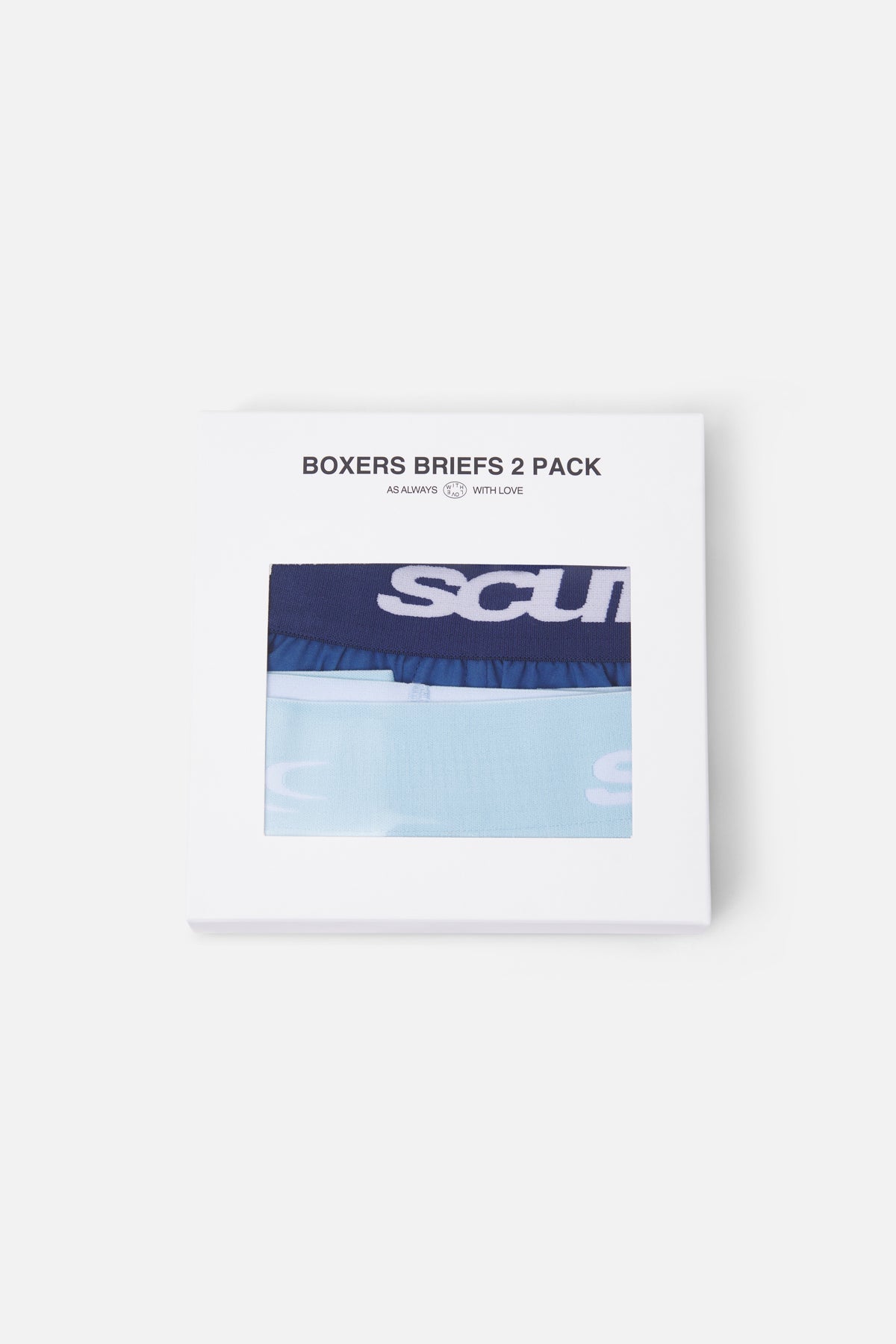 Pack de ropa interior Oporto azul marino y azul claro