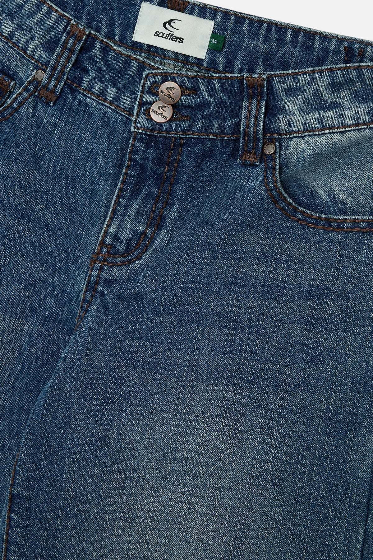 Pantalones Azules Pekín