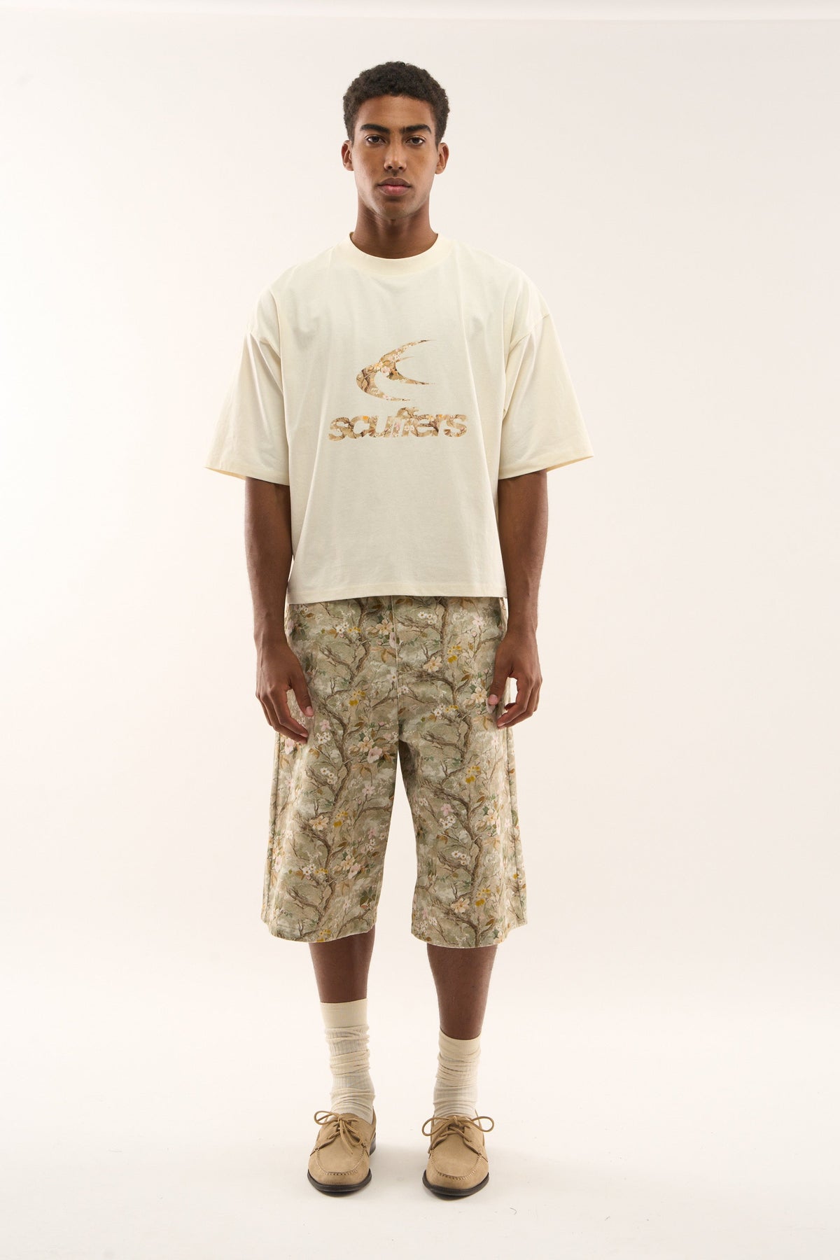 Camiseta Cruda Flor Natural