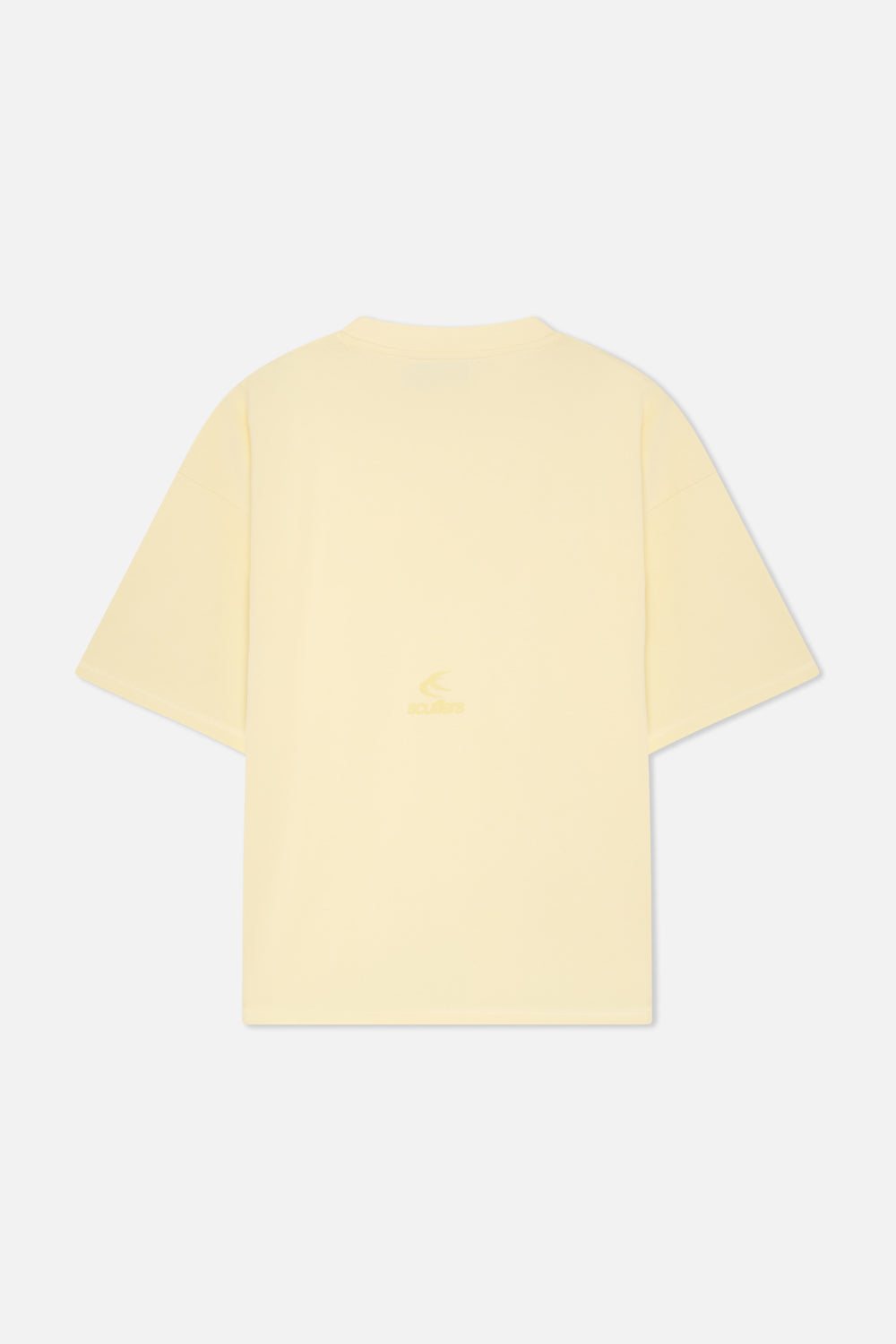 Camiseta amarilla cruda