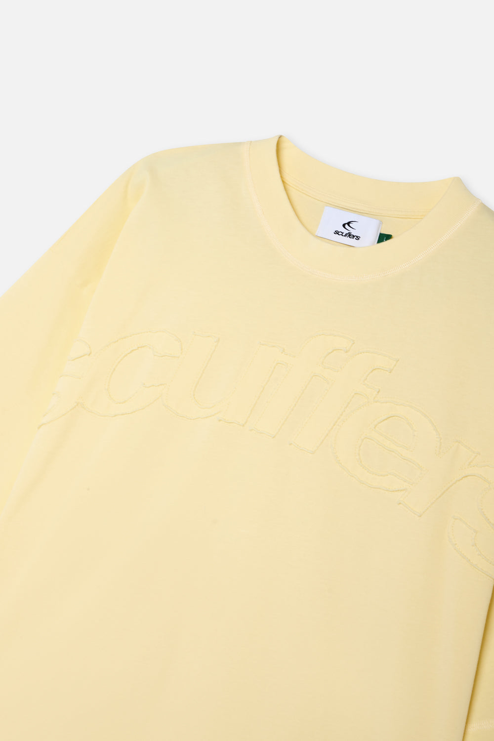 Camiseta amarilla cruda