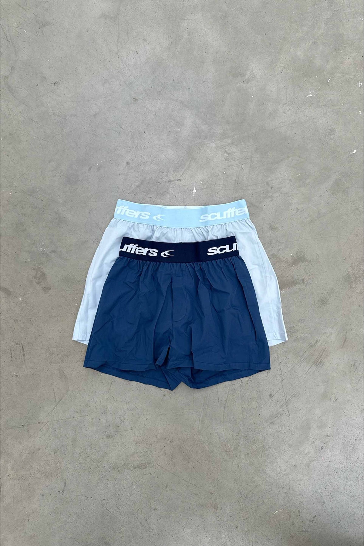 Pack de ropa interior Oporto azul marino y azul claro