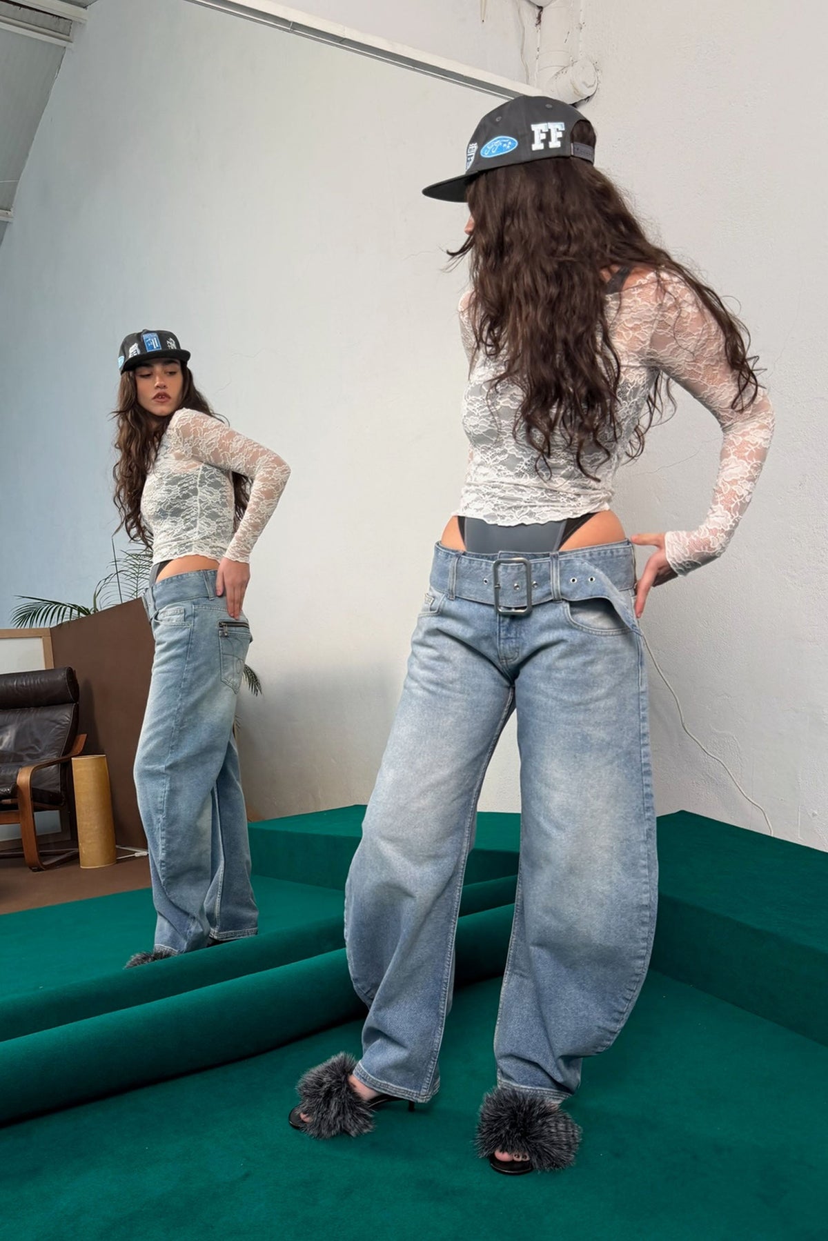 Pantalones Silvon Azules