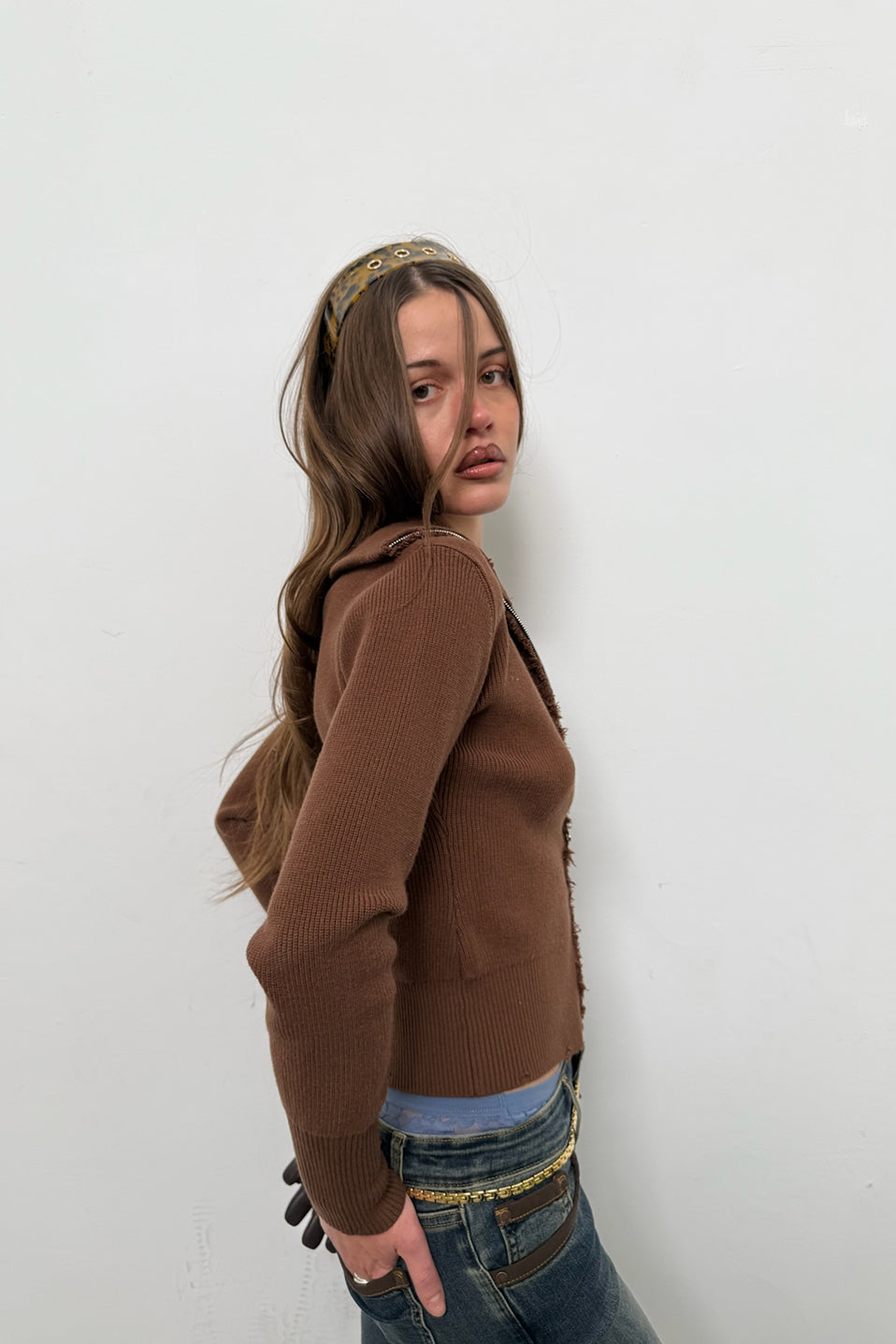 Cremallera Nusa Brown