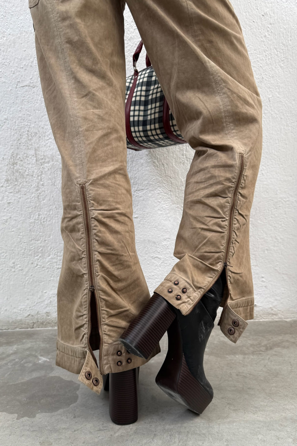 Pantalones City Dusty Brown