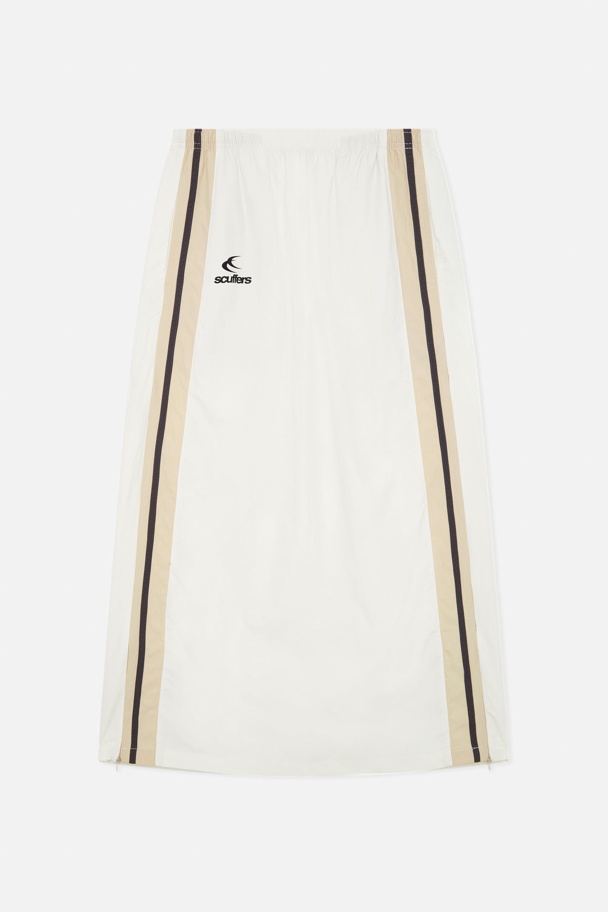 Falda deportiva color crudo