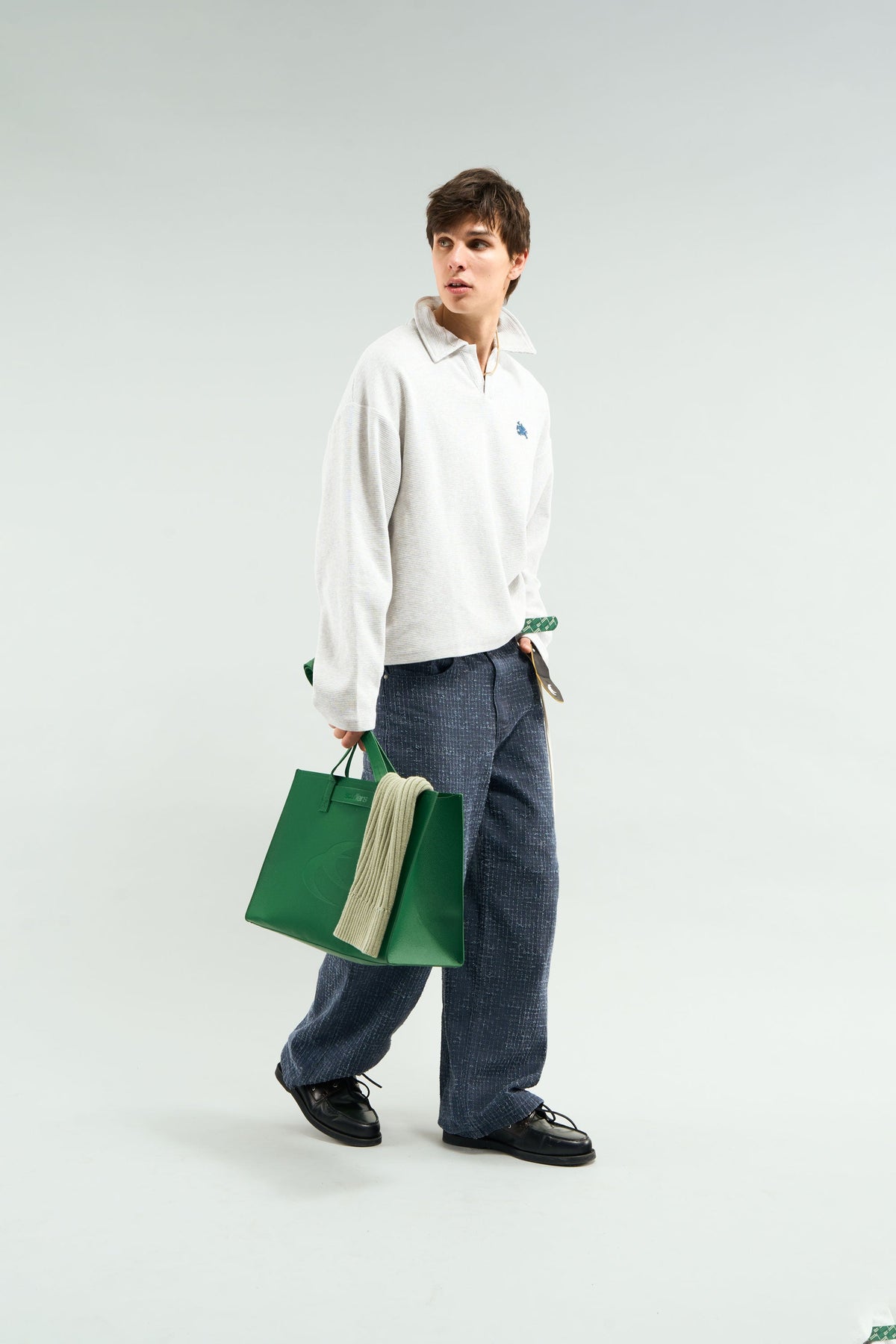Bolsa de compras verde SCFF