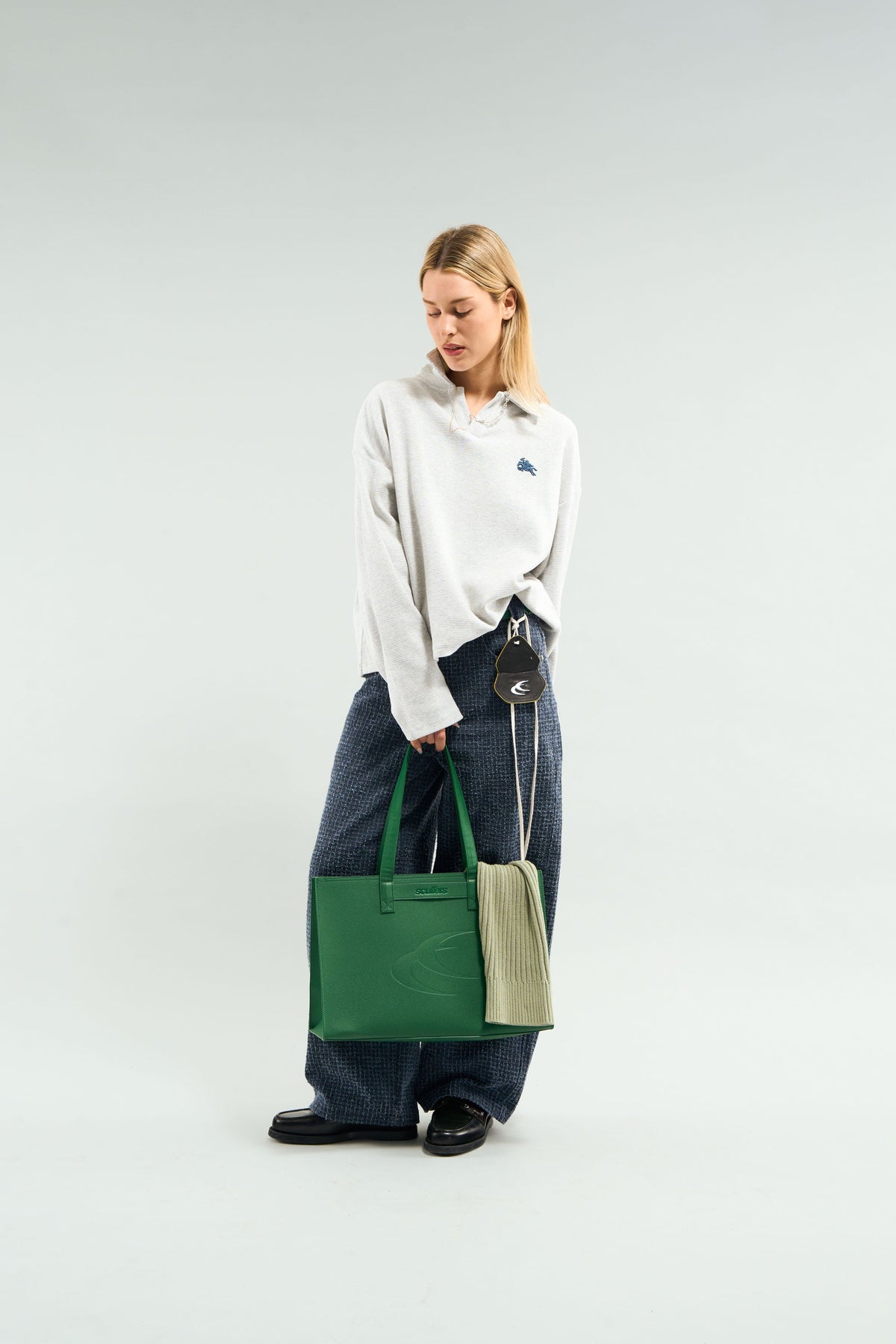 Bolsa de compras verde SCFF