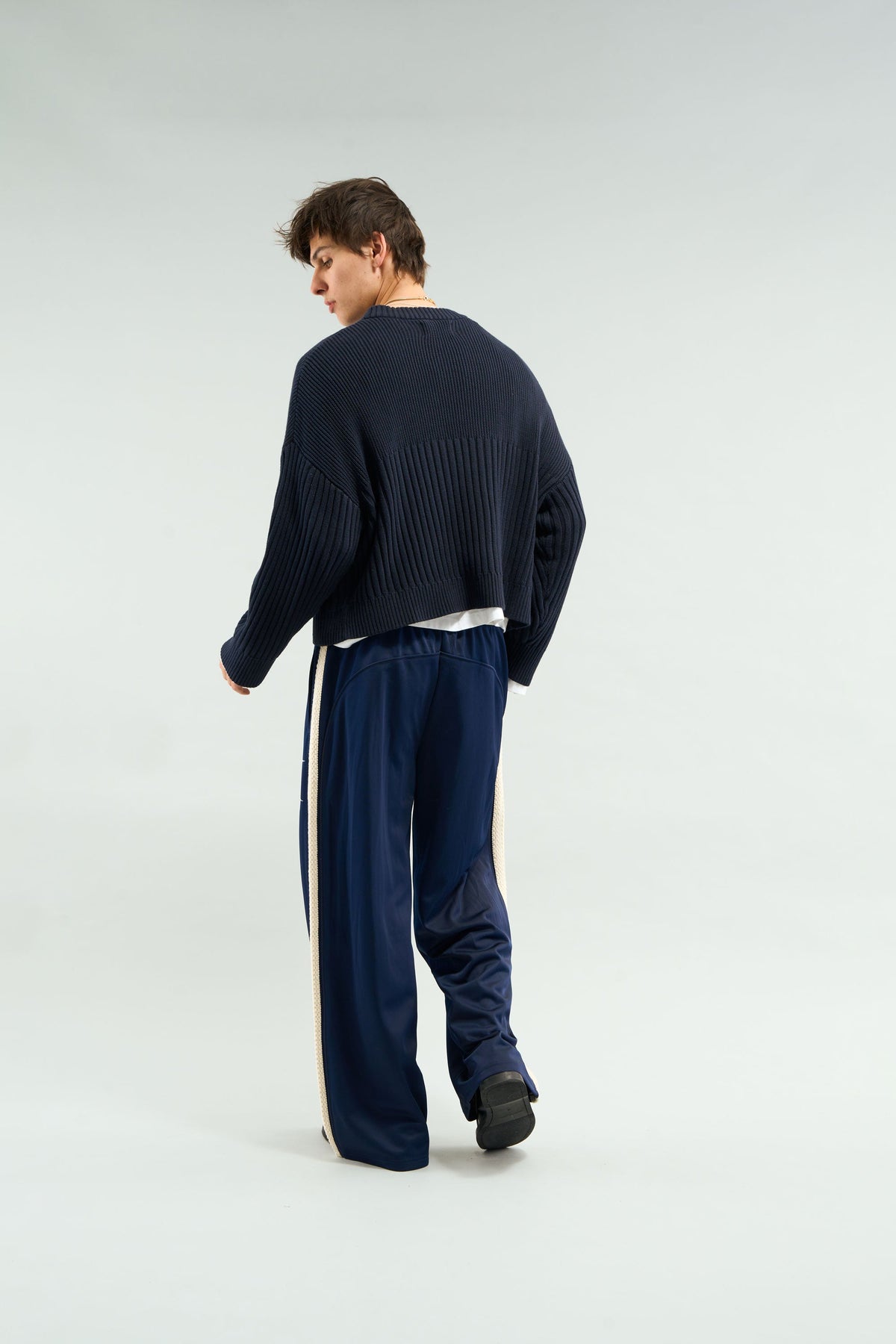 Pantalones de traje azul marino Gallery