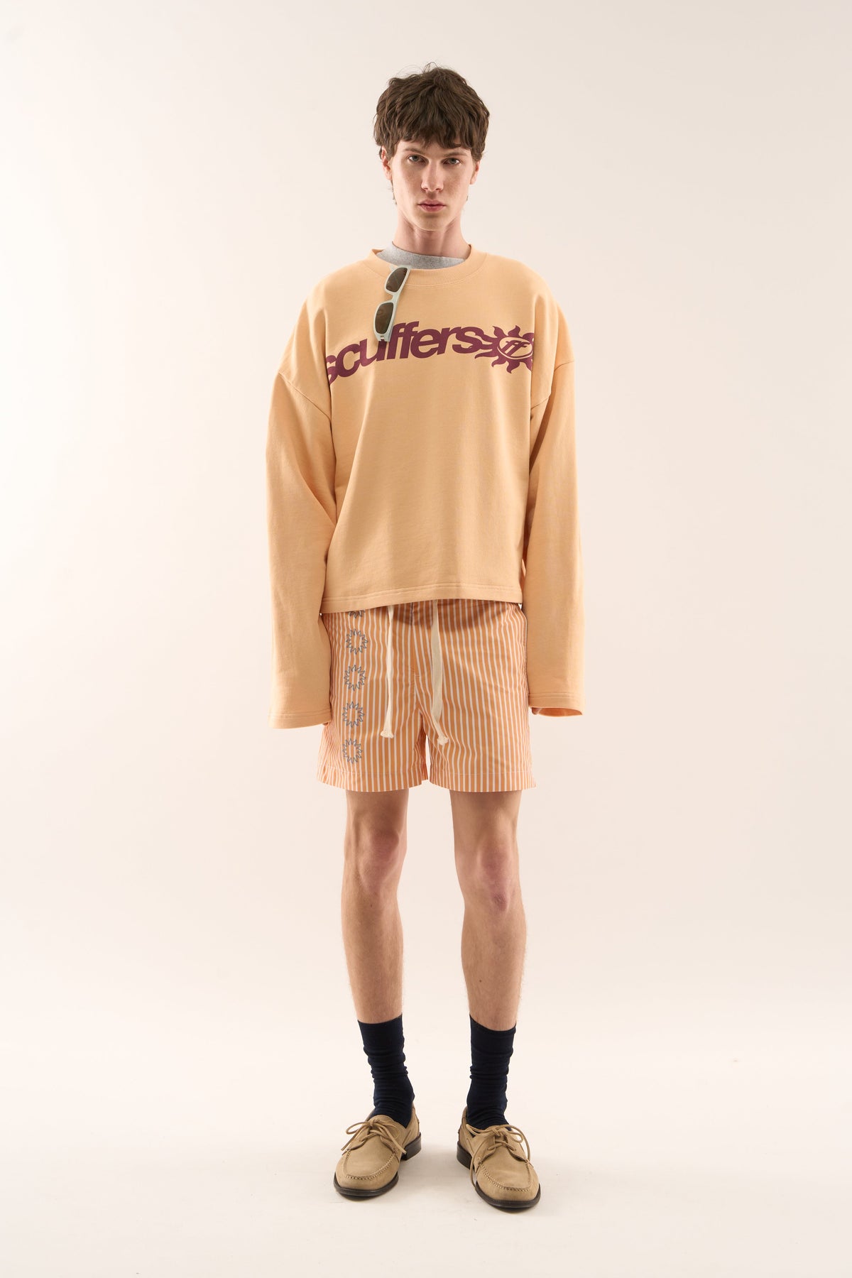 Sudadera naranja Costa