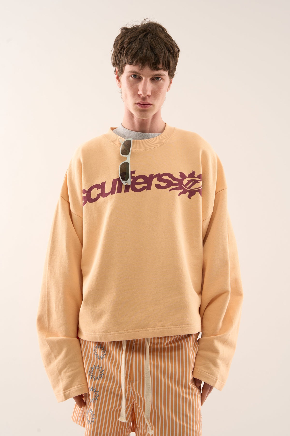 Sudadera naranja Costa