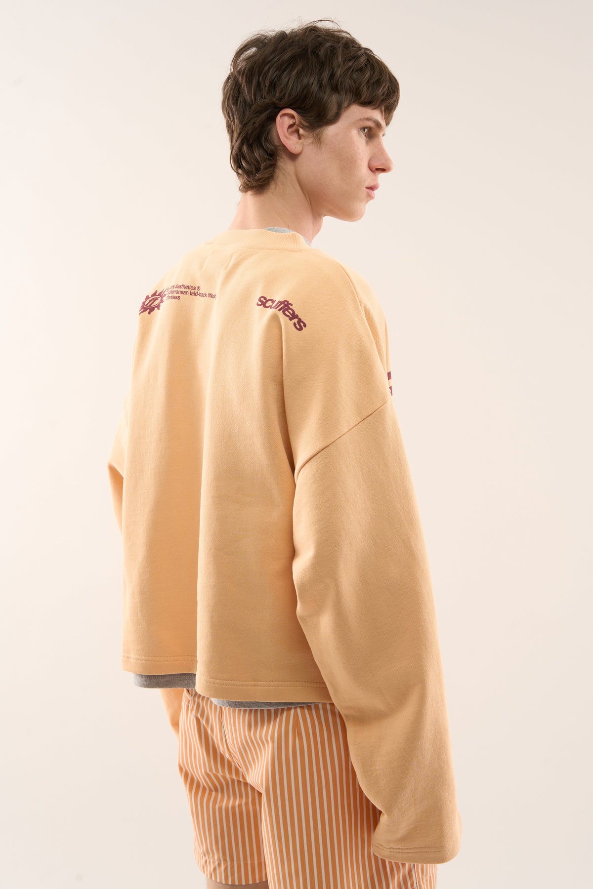 Sudadera naranja Costa