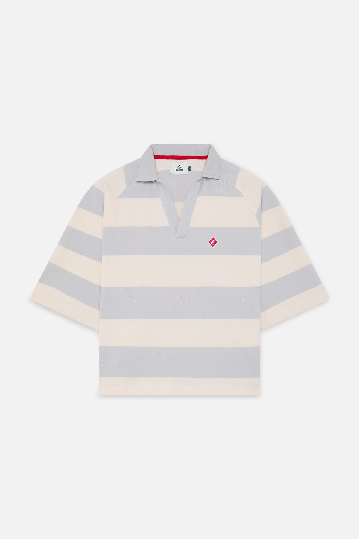 Polo Rayado Azul Claro Signature