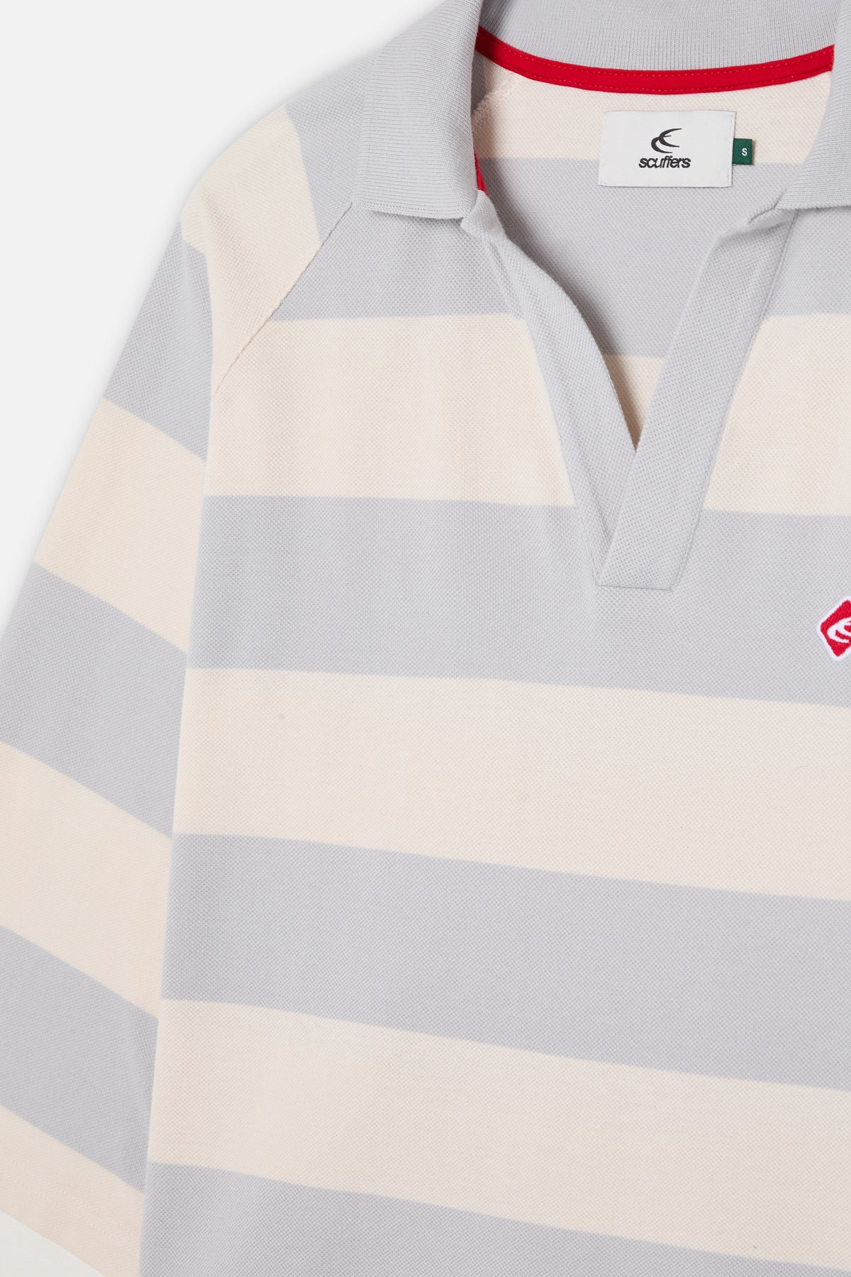 Polo Rayado Azul Claro Signature