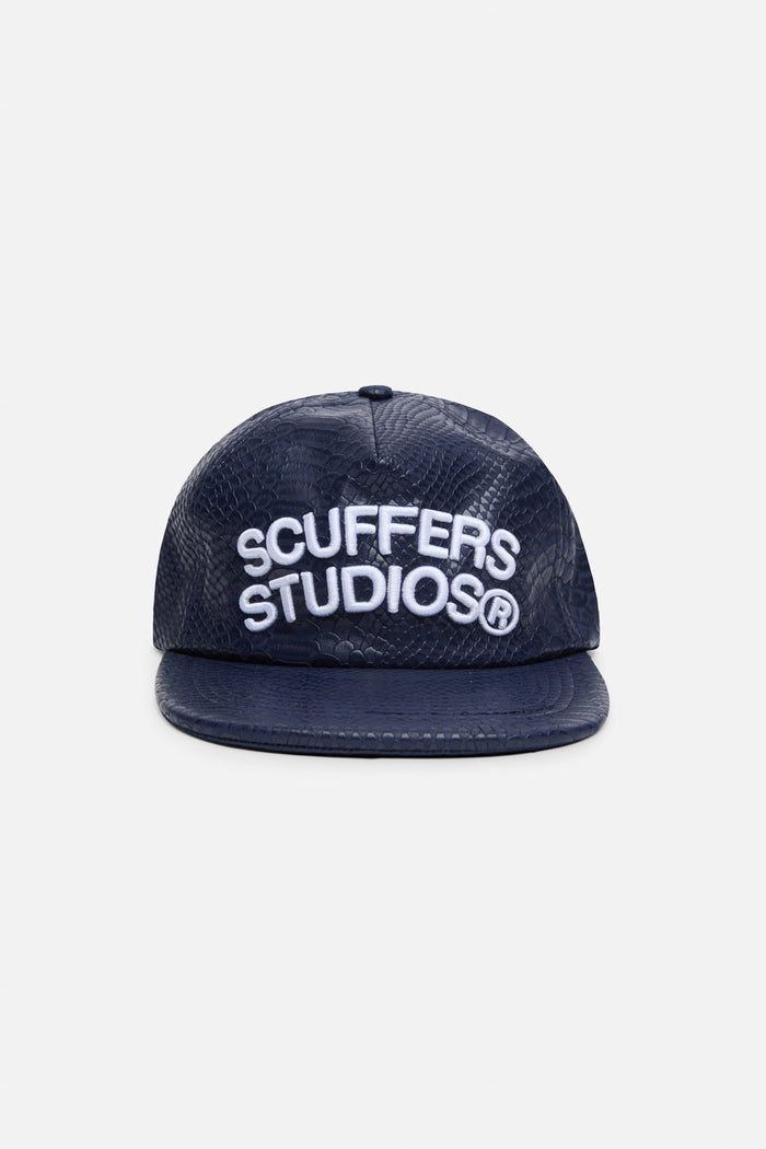 Worldwide Navy Snake Cap