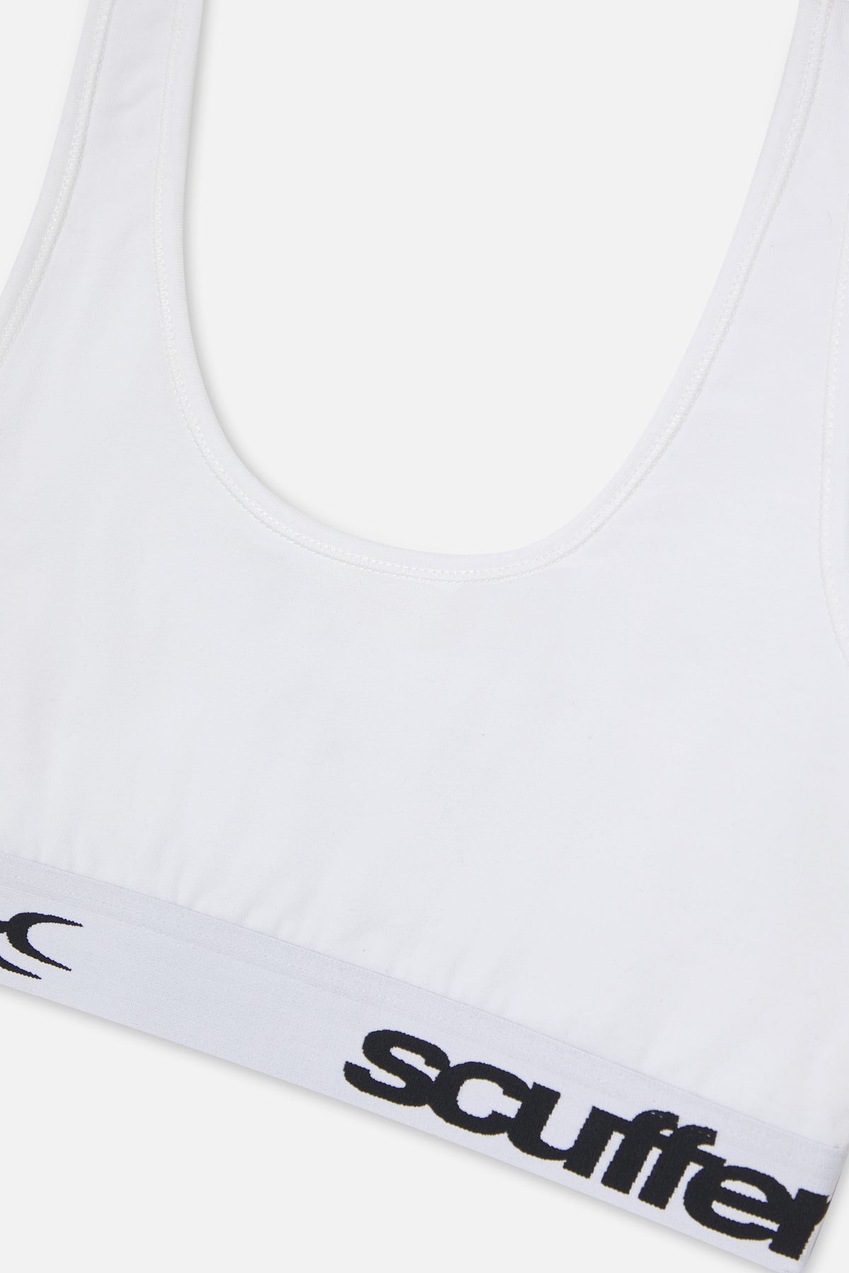 Top de ropa interior blanco