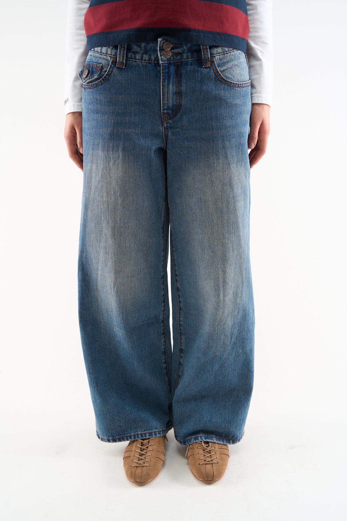 Pantalones Azules Pekín