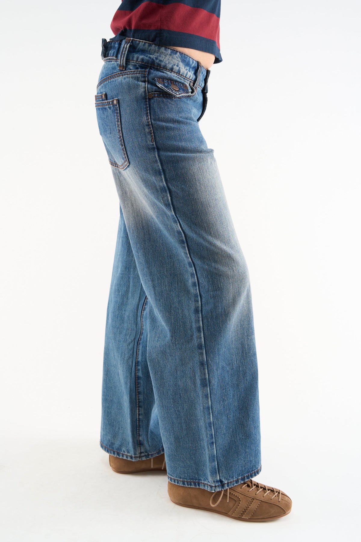 Pantalones Azules Pekín