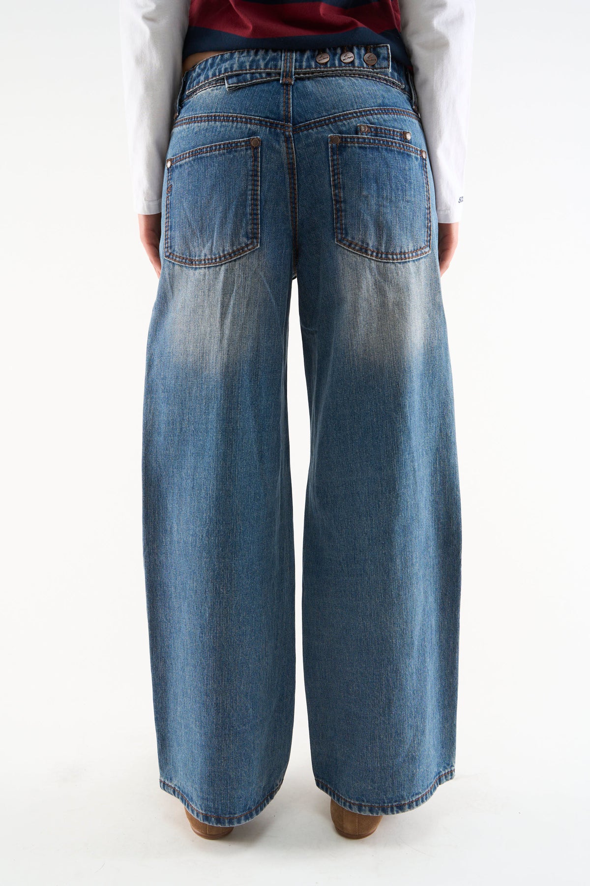 Pantalones Azules Pekín