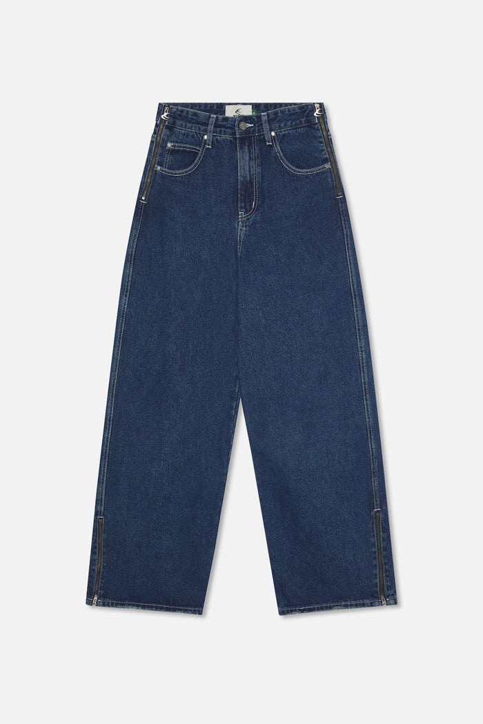 Zip Blue Pants