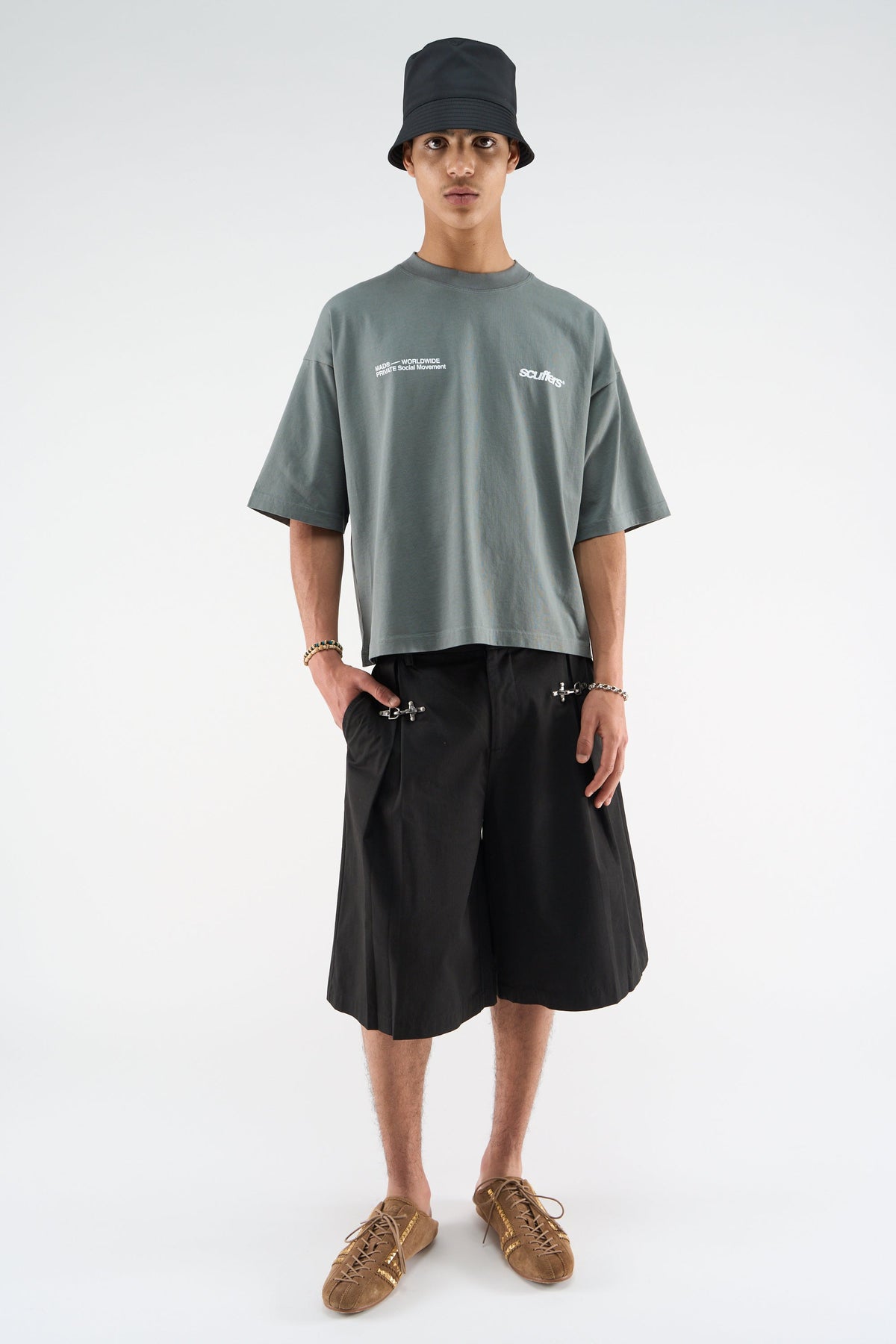 Camiseta verde mundial